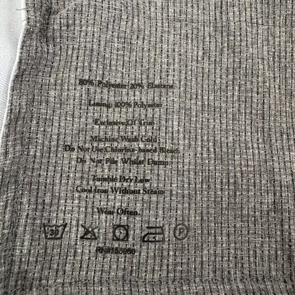 Greyson Montauk Performance Golf Shorts Stretch Breathable Lux Mens 32 Blue 10" - Picture 12 of 12